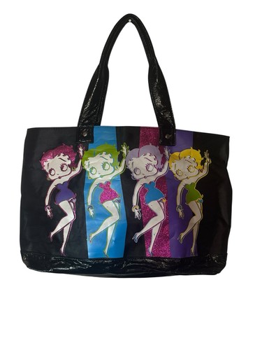 Borsa betty boop tracolla nera - borsa,