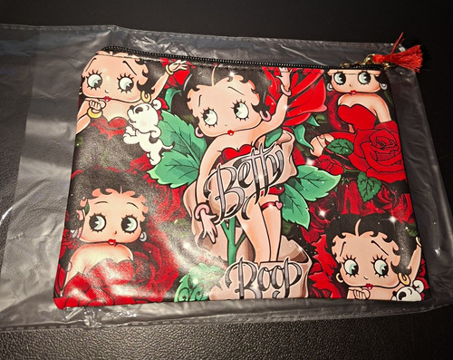 Borsa con cerniera betty boop - con,